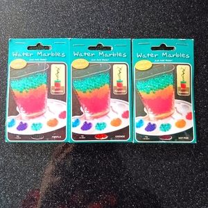 3 Packs of Water Marbles.
